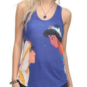 Disney Hot Topic Aladdin Jasmine tank top